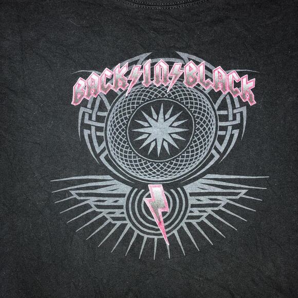 Men’s Black Back In Black BRT Graphic Tee - Picture 3 of 4